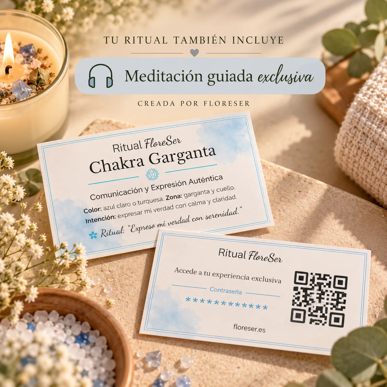 Ritual Chakra Garganta | Comunicación y Expresión - Imagen 4
